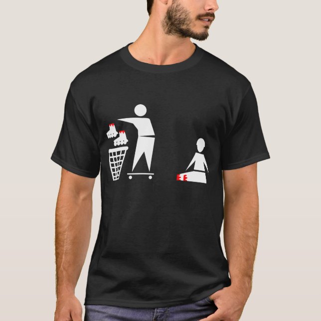 Camiseta No en línea (Anverso)