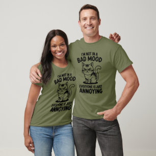 Camiseta No en mal estado de ánimo