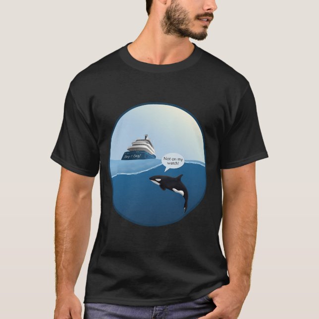 Camiseta No en mi reloj (Anverso)