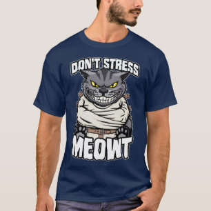 Camiseta No enfades a Meowt Crazy Cat Lady Graciosos Gatos