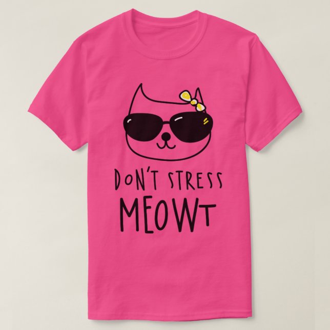 Camiseta No enfatizar a Meowt (Diseño del anverso)