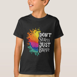Camiseta No enfatizar solo Breve Diversión Dislexia Sensibi