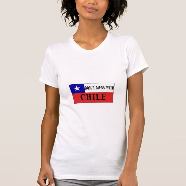 CAMISETA NO ENSUCIE CON CHILE (Anverso)