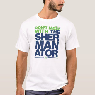 Camiseta No ensucie con el Shermanator