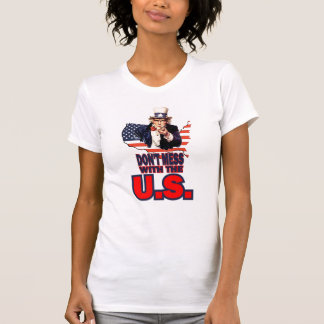 Camiseta No ensucie con los E.E.U.U.