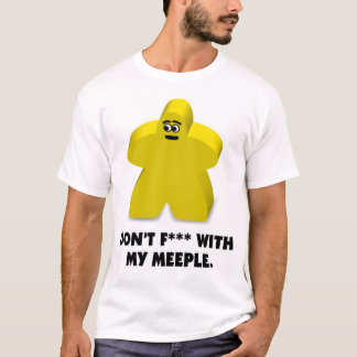 Camiseta "No ensucie" con mi meeple