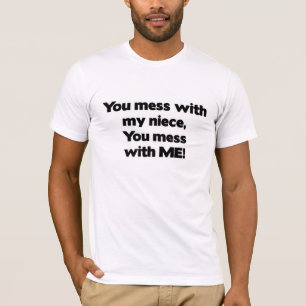 Camiseta No ensucie con mi sobrina