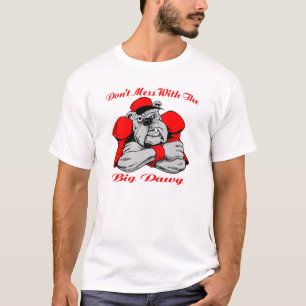 Camiseta No ensucie el perro grande