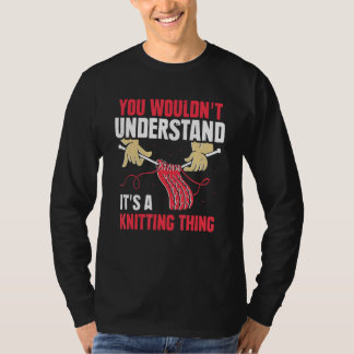 Camiseta No entenderías que es una cosa de punto