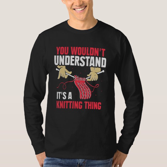 Camiseta No entenderías que es una cosa de punto (Anverso)