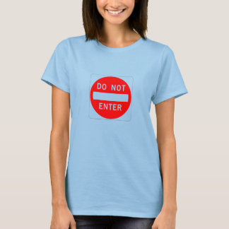 CAMISETA NO ENTRAR