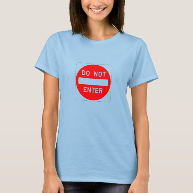 CAMISETA NO ENTRAR (Anverso)