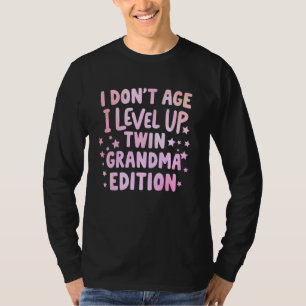 Camiseta No Envejezco Me Subo De Nivel Edición De Abuela Ge
