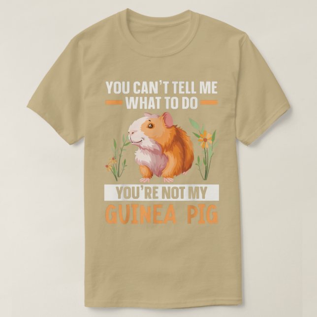 Camiseta No eres mi Mascota Ani, de la peluca de pig rodent (Diseño del anverso)