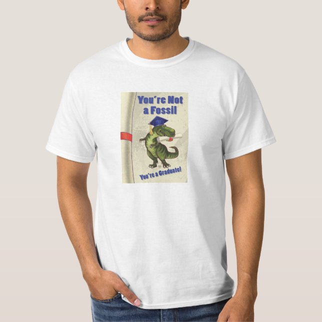 Camiseta No eres un pergamino fósil (Anverso)