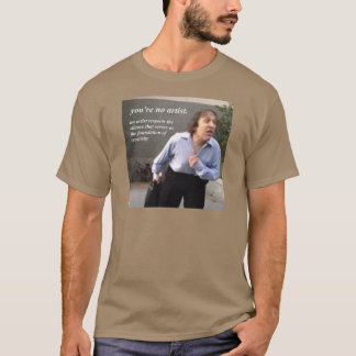 Camiseta no eres un regalo de artista