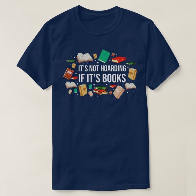 Camiseta No Es Asequible Si Sus Libros Leen Literatura (Diseño del anverso)