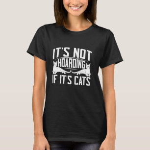 Camiseta No Es Atesorar Si Son Gatos Abuela