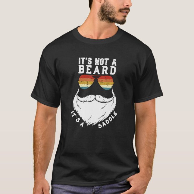 Camiseta No es barba, es barba divertida (Anverso)