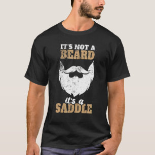 Camiseta No es barba, es un humor de adultos de silla de ru