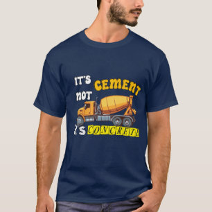 Camiseta no es cemento, es concreto