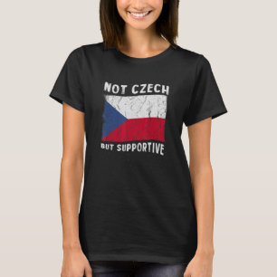 Camiseta No es checo, pero apoya la inspiración de la bande