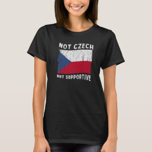 Camiseta No es checo, pero apoya la inspiración de la bande