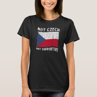 Camiseta No es checo, pero apoya la inspiración de la bande