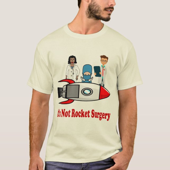 Camiseta No es cirugía de Rocket (Anverso)