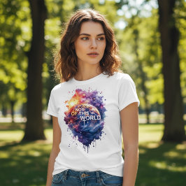 Camiseta No es de este mundo
