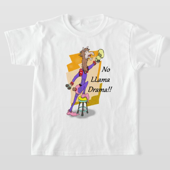 Camiseta ¡¡No es drama de Lama!! 4 (Distribución)