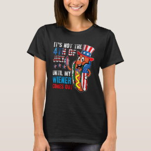 Camiseta No es el 4 de julio hasta que salga mi visera