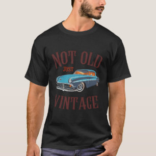 Camiseta No es el abuelo de papá de auto viejo