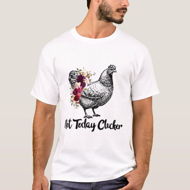 Camiseta No es el flujo divertido de pollo de los Camisas d (Anverso)