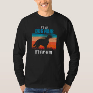 Camiseta No es el pelo de perro, es el asiento de cuatro fi