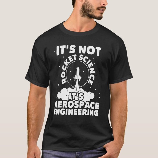 Camiseta No es el spa de ingeniería aeroespacial de ciencia (Anverso)