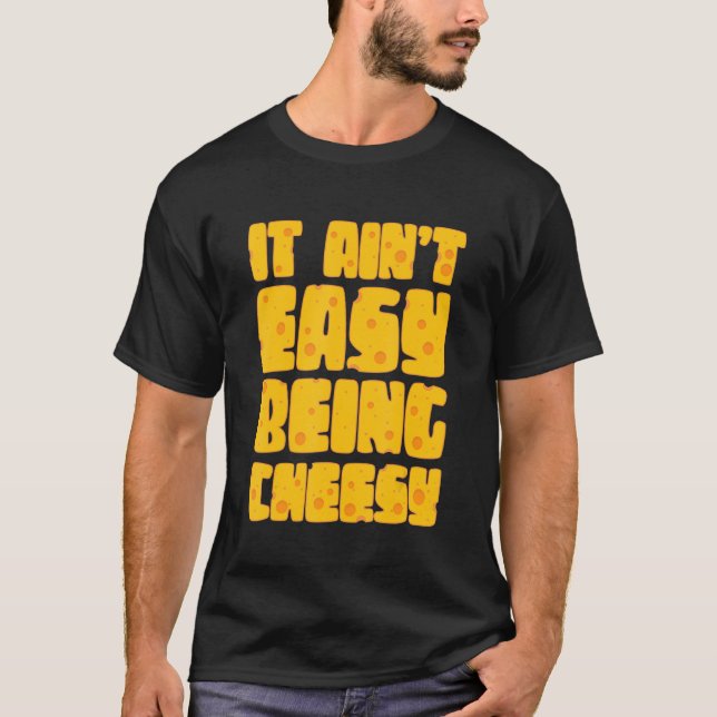 Camiseta No es fácil ser cursi - Mi de queso con leche de e (Anverso)