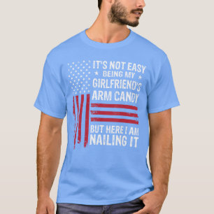 Camiseta No Es Fácil Ser el Caramelo para el Brazo de Mi No