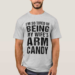 Camiseta No es fácil ser el marido de mi esposa que se vist