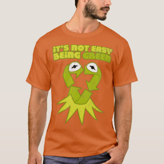 Camiseta No Es Fácil Ser Rana Verde De Reciclaje