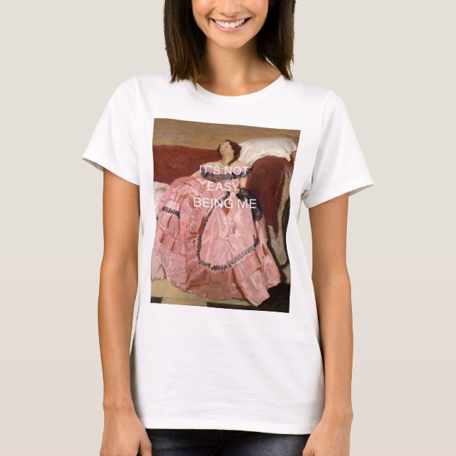 Camiseta No es fácil ser yo (Anverso)