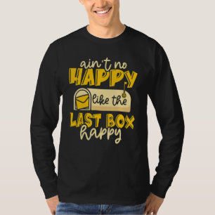 Camiseta No es feliz la oficina de correo postal de Mailman
