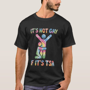 Camiseta No Es Gay Si Es TSA Humor Seguridad Aerolínea