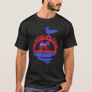 Camiseta No es gracioso el anti-demócrata liberal de izquie