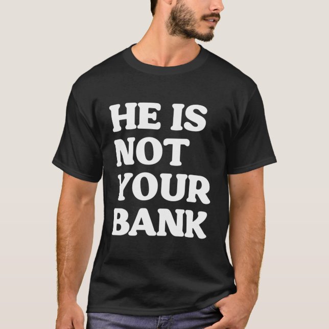 Camiseta No Es Gracioso Para Tu Banco (Anverso)