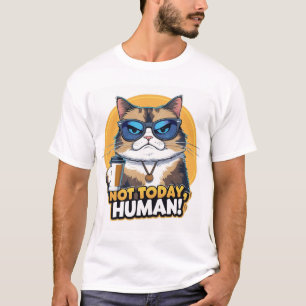 Camiseta no es humano hoy en día