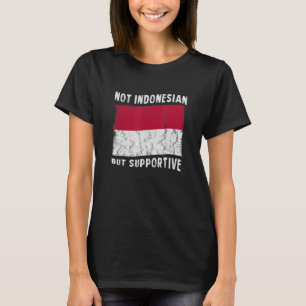 Camiseta No es indonesio, sino inspirador nacional de bande