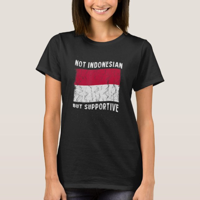 Camiseta No es indonesio, sino inspirador nacional de bande (Anverso)