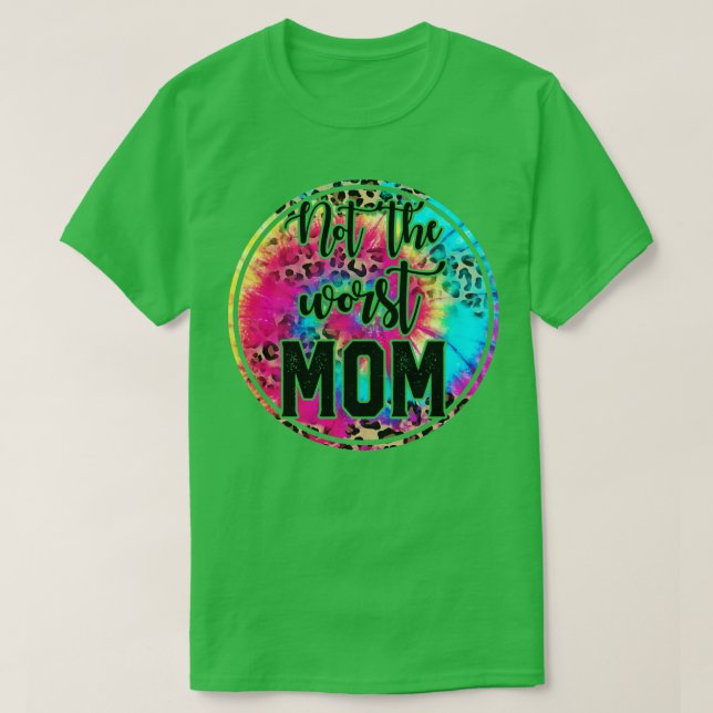 Camiseta No es la peor mamá (Diseño del anverso)
