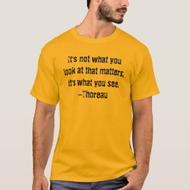 Camiseta No es lo que ves - Thoreau Mens Tee